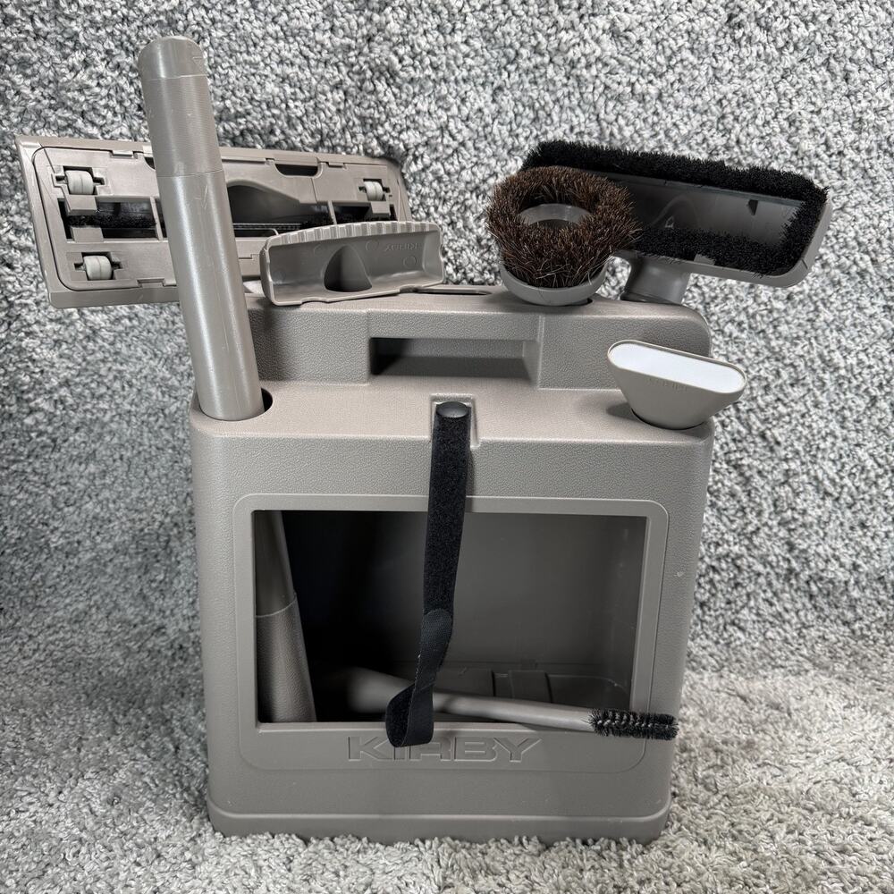 Kirby Vacuum Cleaner Tool Caddy Carrier Holder Storage Bin Case W/Accessories